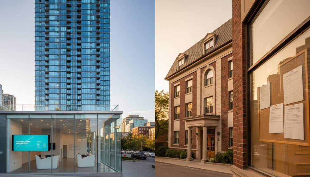 older condos cheaper than modern