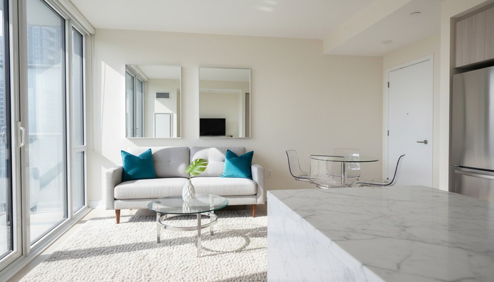 optimize space light and staging for appeal